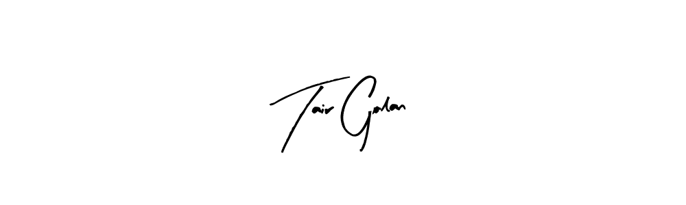 It looks lik you need a new signature style for name Tair Golan. Design unique handwritten (Arty Signature) signature with our free signature maker in just a few clicks. Tair Golan signature style 8 images and pictures png