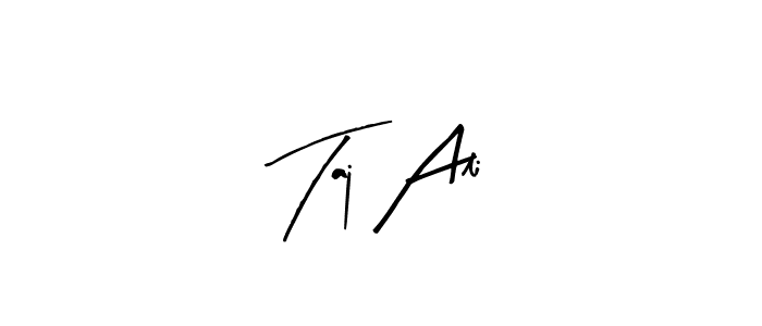 if you are searching for the best signature style for your name Taj Ali. so please give up your signature search. here we have designed multiple signature styles  using Arty Signature. Taj Ali signature style 8 images and pictures png