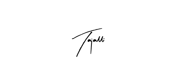 How to Draw Tajalli signature style? Arty Signature is a latest design signature styles for name Tajalli. Tajalli signature style 8 images and pictures png