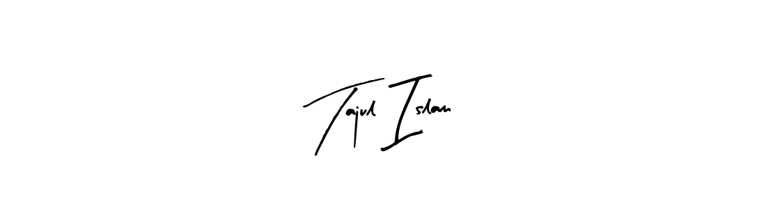Create a beautiful signature design for name Tajul Islam. With this signature (Arty Signature) fonts, you can make a handwritten signature for free. Tajul Islam signature style 8 images and pictures png