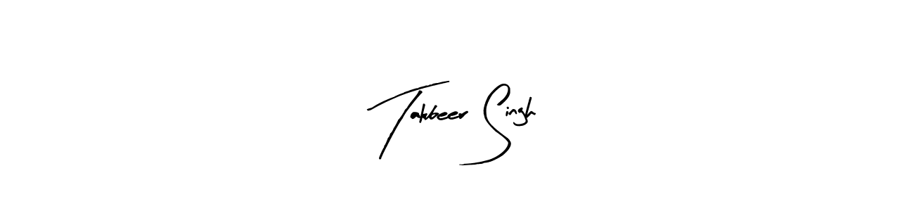 Similarly Arty Signature is the best handwritten signature design. Signature creator online .You can use it as an online autograph creator for name Takbeer Singh. Takbeer Singh signature style 8 images and pictures png