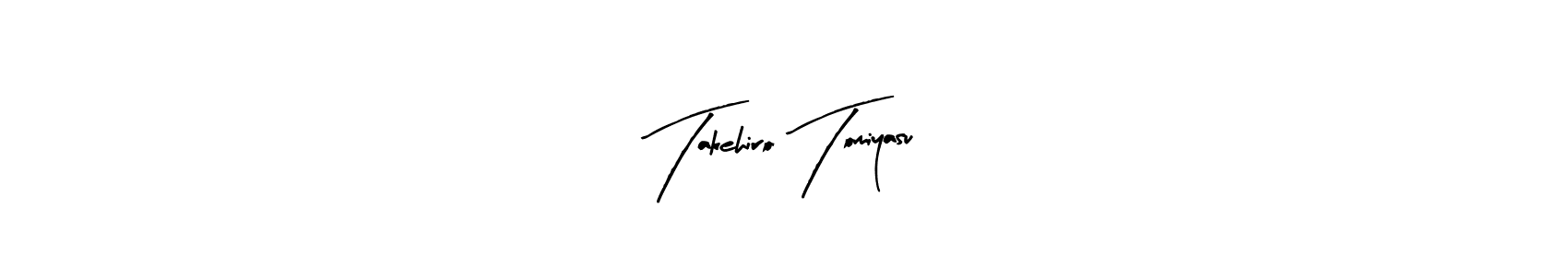 Design your own signature with our free online signature maker. With this signature software, you can create a handwritten (Arty Signature) signature for name Takehiro Tomiyasu. Takehiro Tomiyasu signature style 8 images and pictures png