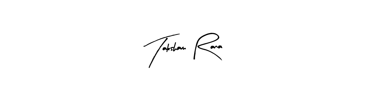 Taksham Rana stylish signature style. Best Handwritten Sign (Arty Signature) for my name. Handwritten Signature Collection Ideas for my name Taksham Rana. Taksham Rana signature style 8 images and pictures png