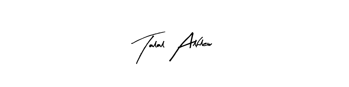 You can use this online signature creator to create a handwritten signature for the name Talal Alflew. This is the best online autograph maker. Talal Alflew signature style 8 images and pictures png