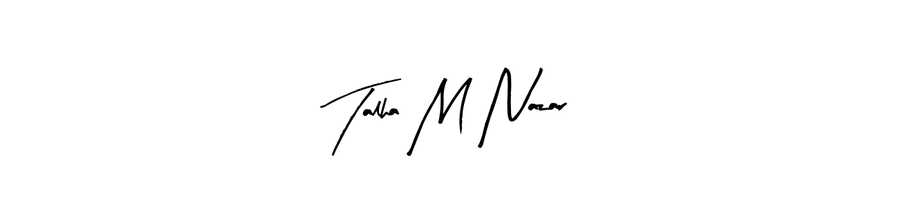 Here are the top 10 professional signature styles for the name Talha M Nazar. These are the best autograph styles you can use for your name. Talha M Nazar signature style 8 images and pictures png