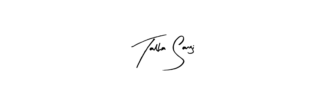 It looks lik you need a new signature style for name Talha Sangi. Design unique handwritten (Arty Signature) signature with our free signature maker in just a few clicks. Talha Sangi signature style 8 images and pictures png