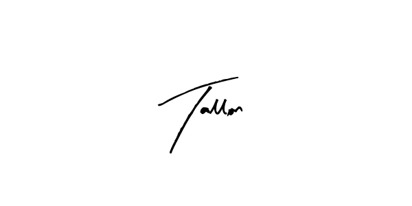 if you are searching for the best signature style for your name Tallon. so please give up your signature search. here we have designed multiple signature styles  using Arty Signature. Tallon signature style 8 images and pictures png