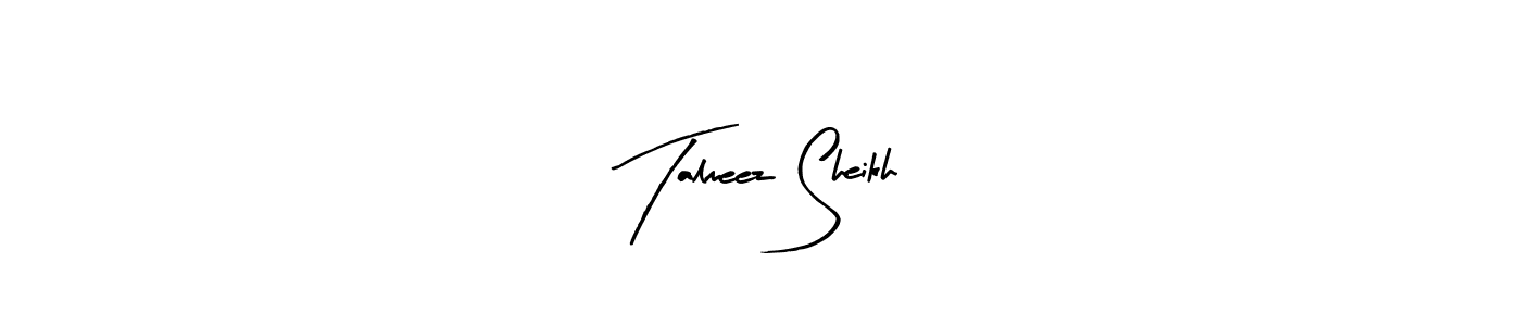 Also we have Talmeez Sheikh name is the best signature style. Create professional handwritten signature collection using Arty Signature autograph style. Talmeez Sheikh signature style 8 images and pictures png