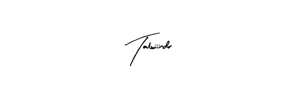 Arty Signature is a professional signature style that is perfect for those who want to add a touch of class to their signature. It is also a great choice for those who want to make their signature more unique. Get Talwiiindr name to fancy signature for free. Talwiiindr signature style 8 images and pictures png