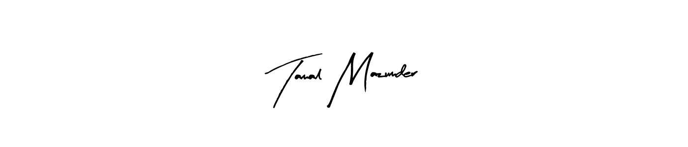 if you are searching for the best signature style for your name Tamal Mazumder. so please give up your signature search. here we have designed multiple signature styles  using Arty Signature. Tamal Mazumder signature style 8 images and pictures png