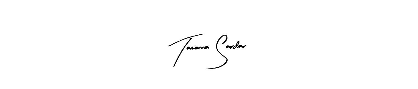 Create a beautiful signature design for name Tamanna Sardar. With this signature (Arty Signature) fonts, you can make a handwritten signature for free. Tamanna Sardar signature style 8 images and pictures png