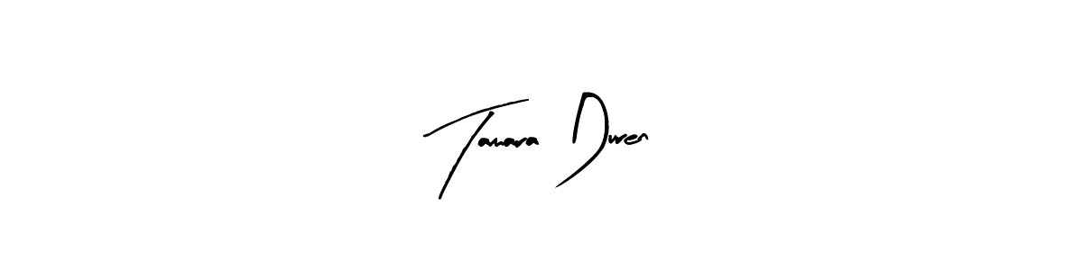 Tamara Duren stylish signature style. Best Handwritten Sign (Arty Signature) for my name. Handwritten Signature Collection Ideas for my name Tamara Duren. Tamara Duren signature style 8 images and pictures png