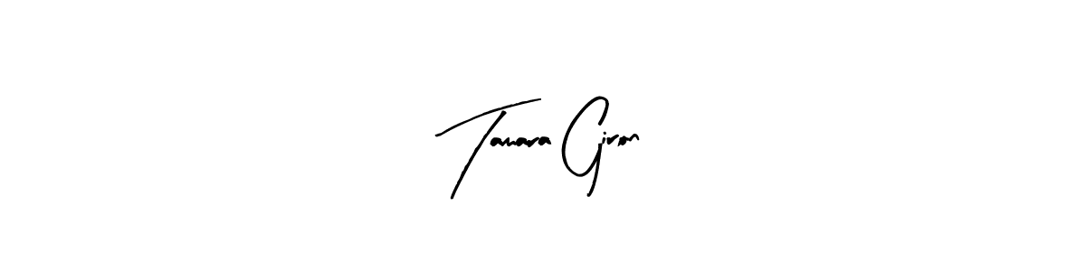 Make a short Tamara Giron signature style. Manage your documents anywhere anytime using Arty Signature. Create and add eSignatures, submit forms, share and send files easily. Tamara Giron signature style 8 images and pictures png