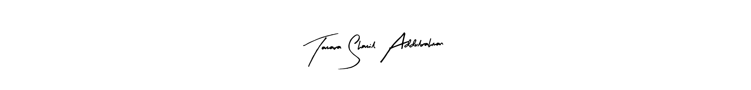 How to Draw Tamara Shamil Addulrahman signature style? Arty Signature is a latest design signature styles for name Tamara Shamil Addulrahman. Tamara Shamil Addulrahman signature style 8 images and pictures png