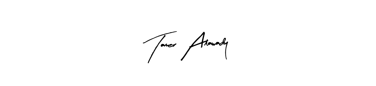 How to make Tamer Alawady signature? Arty Signature is a professional autograph style. Create handwritten signature for Tamer Alawady name. Tamer Alawady signature style 8 images and pictures png