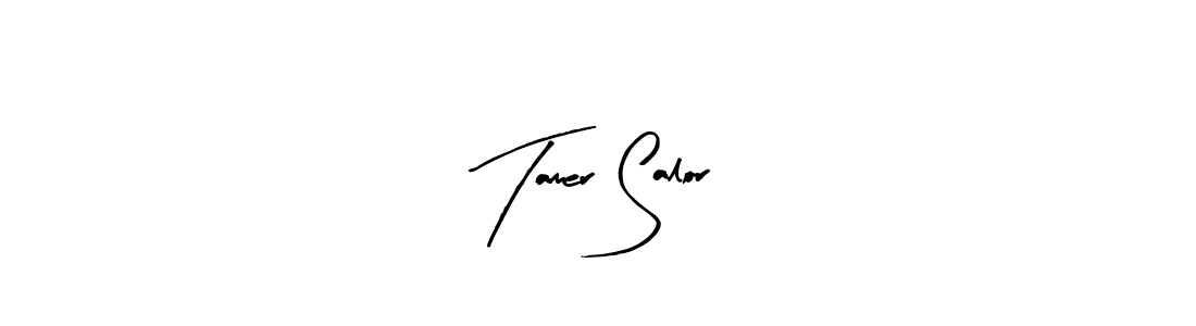 Make a beautiful signature design for name Tamer Salor. Use this online signature maker to create a handwritten signature for free. Tamer Salor signature style 8 images and pictures png