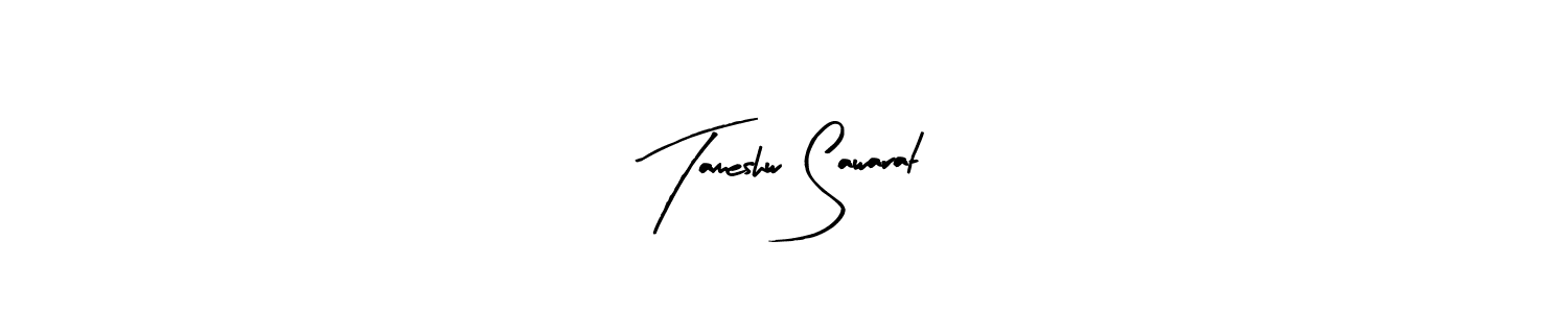 How to make Tameshw Sawarat signature? Arty Signature is a professional autograph style. Create handwritten signature for Tameshw Sawarat name. Tameshw Sawarat signature style 8 images and pictures png