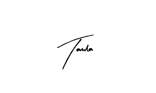 Design your own signature with our free online signature maker. With this signature software, you can create a handwritten (Arty Signature) signature for name Tamla. Tamla signature style 8 images and pictures png