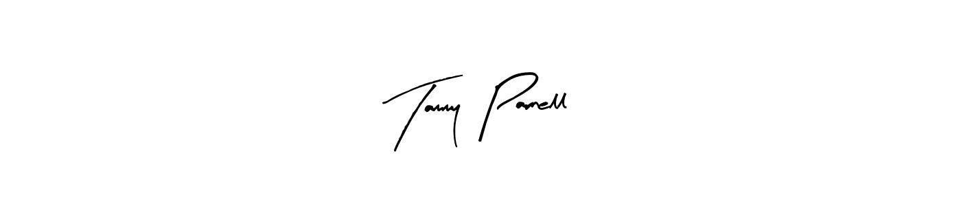 Make a beautiful signature design for name Tammy  Parnell. With this signature (Arty Signature) style, you can create a handwritten signature for free. Tammy  Parnell signature style 8 images and pictures png