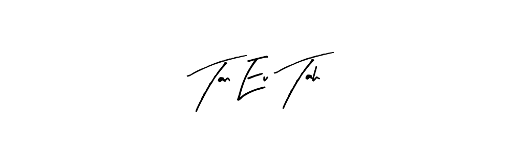 Arty Signature is a professional signature style that is perfect for those who want to add a touch of class to their signature. It is also a great choice for those who want to make their signature more unique. Get Tan Eu Tah name to fancy signature for free. Tan Eu Tah signature style 8 images and pictures png
