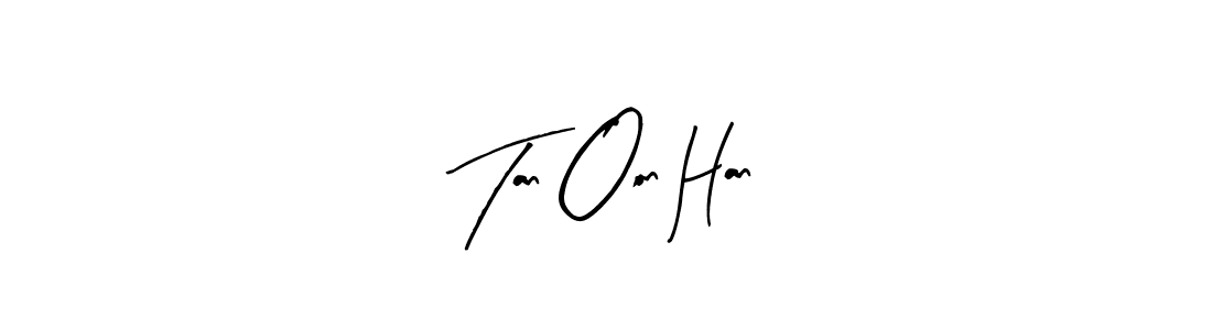Make a beautiful signature design for name Tan Oon Han. Use this online signature maker to create a handwritten signature for free. Tan Oon Han signature style 8 images and pictures png