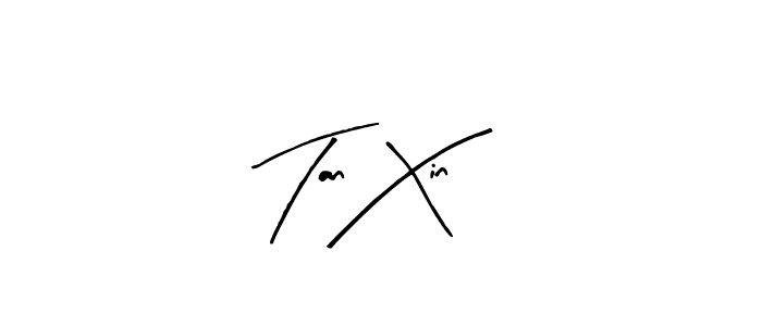 Create a beautiful signature design for name Tan Xin. With this signature (Arty Signature) fonts, you can make a handwritten signature for free. Tan Xin signature style 8 images and pictures png
