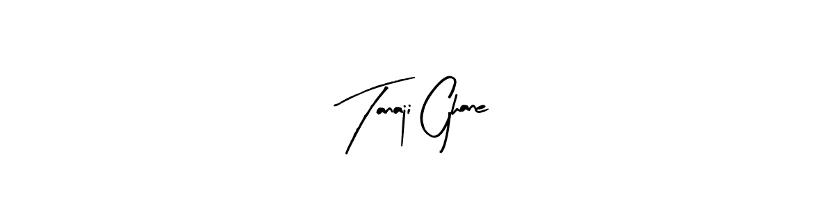 Design your own signature with our free online signature maker. With this signature software, you can create a handwritten (Arty Signature) signature for name Tanaji Ghane. Tanaji Ghane signature style 8 images and pictures png