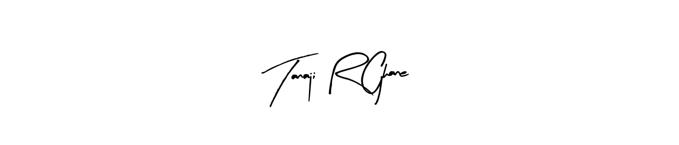 This is the best signature style for the Tanaji R Ghane name. Also you like these signature font (Arty Signature). Mix name signature. Tanaji R Ghane signature style 8 images and pictures png