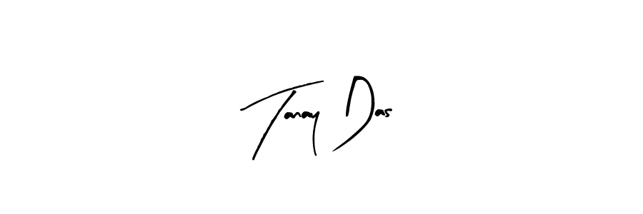 How to make Tanay Das name signature. Use Arty Signature style for creating short signs online. This is the latest handwritten sign. Tanay Das signature style 8 images and pictures png