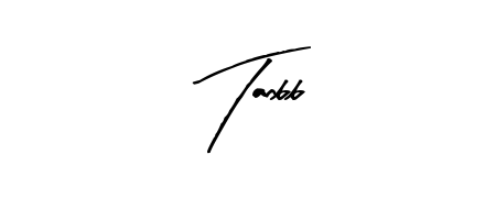 The Arty Signature handwriting style adds charm and authenticity to name Tanbb. A wonderful choice for personal thank-you notes. Tanbb signature style 8 images and pictures png