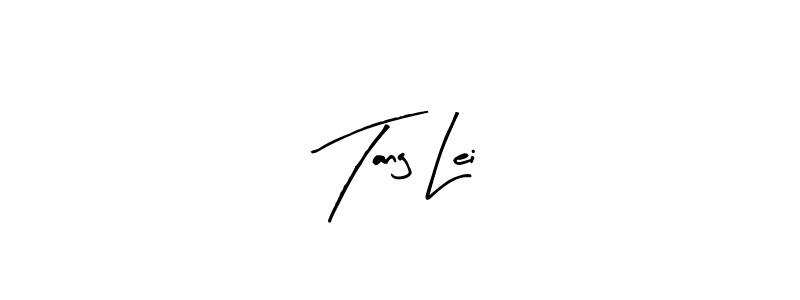 Make a beautiful signature design for name Tang Lei. With this signature (Arty Signature) style, you can create a handwritten signature for free. Tang Lei signature style 8 images and pictures png