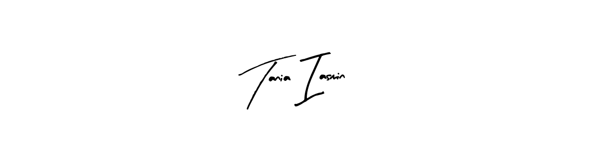 Here are the top 10 professional signature styles for the name Tania Iasmin. These are the best autograph styles you can use for your name. Tania Iasmin signature style 8 images and pictures png