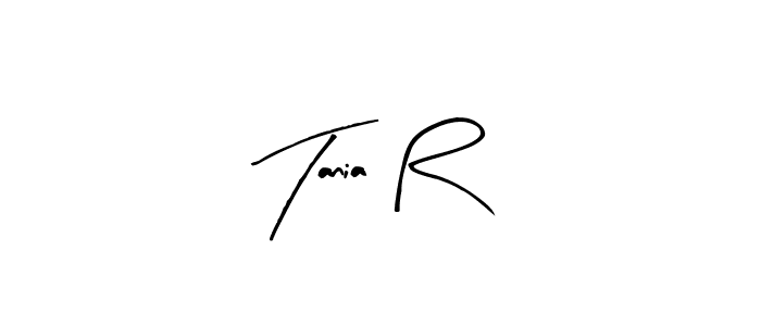 Best and Professional Signature Style for Tania R. Arty Signature Best Signature Style Collection. Tania R signature style 8 images and pictures png