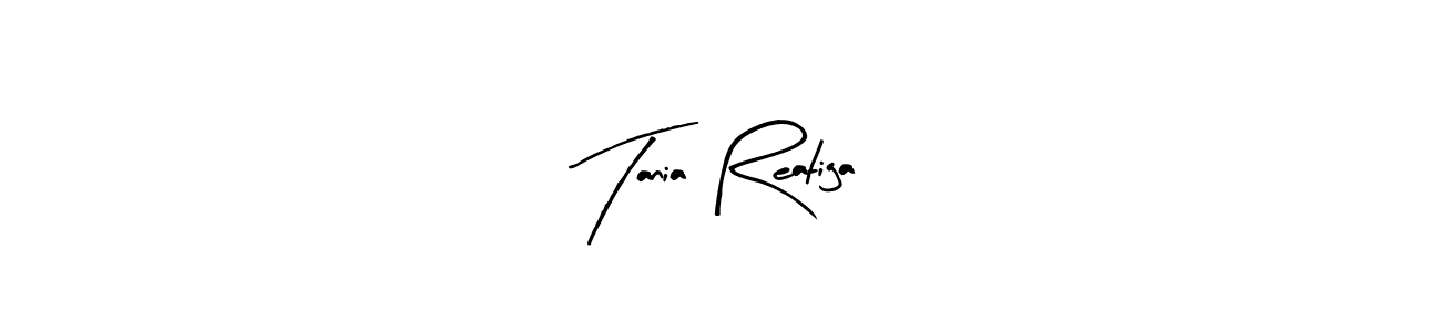 You can use this online signature creator to create a handwritten signature for the name Tania Reatiga. This is the best online autograph maker. Tania Reatiga signature style 8 images and pictures png