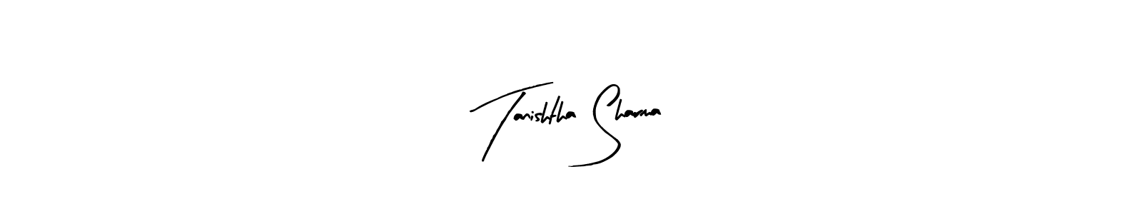 How to Draw Tanishtha Sharma signature style? Arty Signature is a latest design signature styles for name Tanishtha Sharma. Tanishtha Sharma signature style 8 images and pictures png