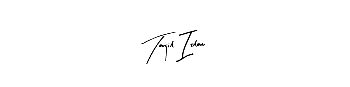 Make a beautiful signature design for name Tanjil Islam. Use this online signature maker to create a handwritten signature for free. Tanjil Islam signature style 8 images and pictures png