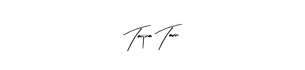 This is the best signature style for the Tanjina Tarin name. Also you like these signature font (Arty Signature). Mix name signature. Tanjina Tarin signature style 8 images and pictures png