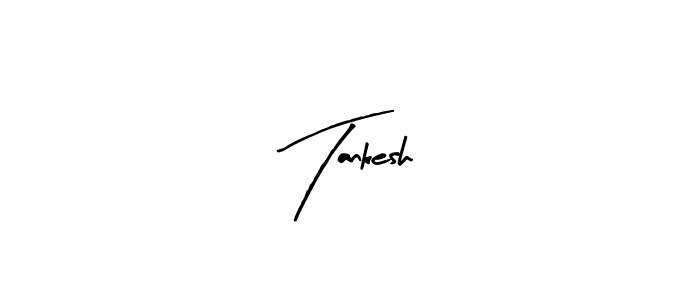 The best way (Arty Signature) to make a short signature is to pick only two or three words in your name. The name Tankesh include a total of six letters. For converting this name. Tankesh signature style 8 images and pictures png