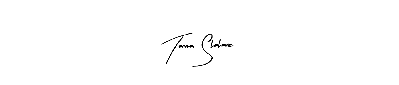 Use a signature maker to create a handwritten signature online. With this signature software, you can design (Arty Signature) your own signature for name Tanmai Shahare. Tanmai Shahare signature style 8 images and pictures png