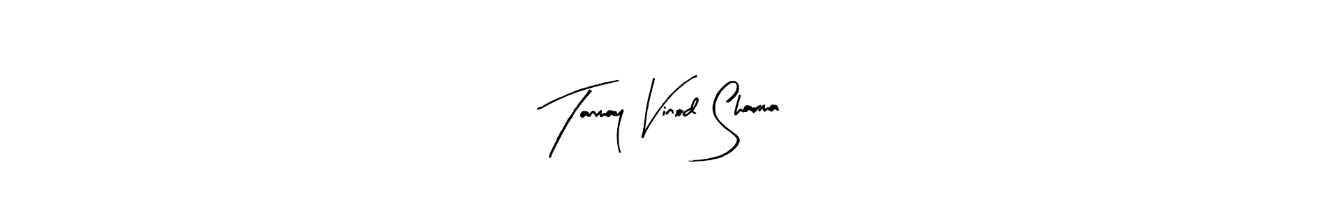 This is the best signature style for the Tanmay Vinod Sharma name. Also you like these signature font (Arty Signature). Mix name signature. Tanmay Vinod Sharma signature style 8 images and pictures png