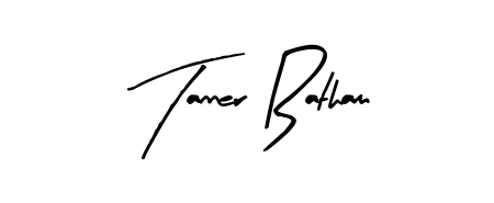 Discover how Tanner Batham looks in an executive cursive font (Arty Signature). Perfect for legal documents, invoices, and certificates. Tanner Batham signature style 8 images and pictures png