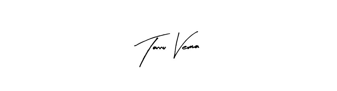 How to make Tannu Verma signature? Arty Signature is a professional autograph style. Create handwritten signature for Tannu Verma name. Tannu Verma signature style 8 images and pictures png