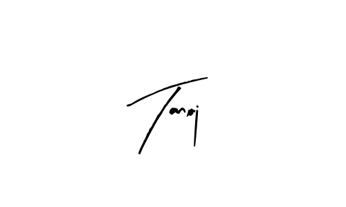 Use a signature maker to create a handwritten signature online. With this signature software, you can design (Arty Signature) your own signature for name Tanoj. Tanoj signature style 8 images and pictures png