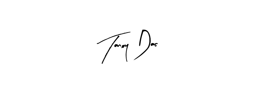 Use a signature maker to create a handwritten signature online. With this signature software, you can design (Arty Signature) your own signature for name Tanoy Das. Tanoy Das signature style 8 images and pictures png