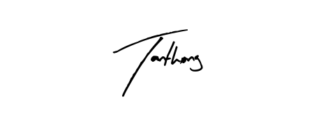 You should practise on your own different ways (Arty Signature) to write your name (Tanthong) in signature. Don't let someone else do it for you. Tanthong signature style 8 images and pictures png