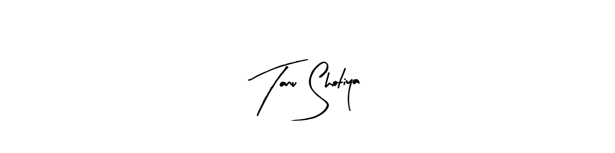 Once you've used our free online signature maker to create your best signature Arty Signature style, it's time to enjoy all of the benefits that Tanu Shotiya name signing documents. Tanu Shotiya signature style 8 images and pictures png