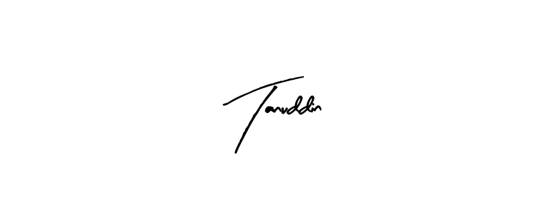 Make a beautiful signature design for name Tanuddin. Use this online signature maker to create a handwritten signature for free. Tanuddin signature style 8 images and pictures png
