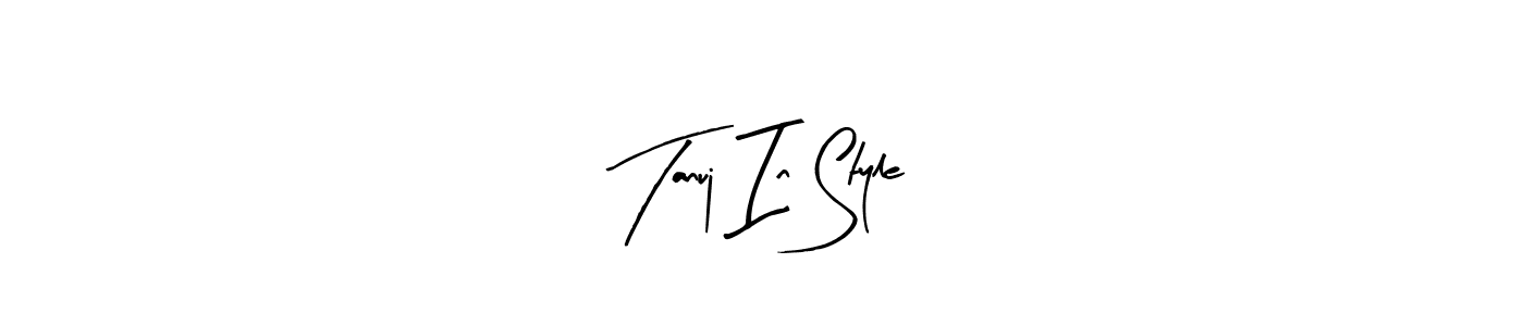 Here are the top 10 professional signature styles for the name Tanuj In Style. These are the best autograph styles you can use for your name. Tanuj In Style signature style 8 images and pictures png