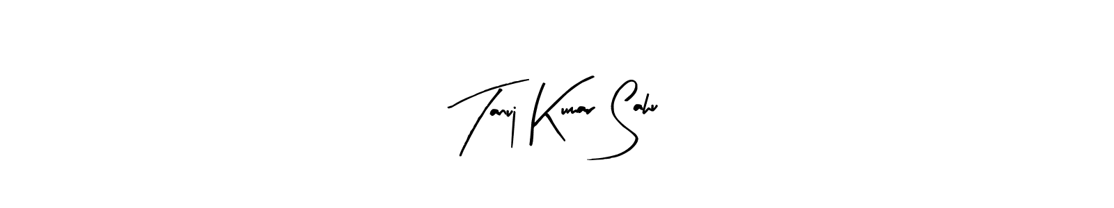 Similarly Arty Signature is the best handwritten signature design. Signature creator online .You can use it as an online autograph creator for name Tanuj Kumar Sahu. Tanuj Kumar Sahu signature style 8 images and pictures png