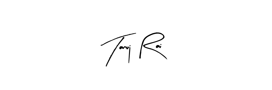 Make a beautiful signature design for name Tanuj Rai. Use this online signature maker to create a handwritten signature for free. Tanuj Rai signature style 8 images and pictures png